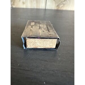 Webster Vintage Art Deco Sterling Silver Match Box "H" Monogram